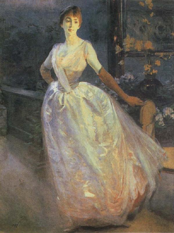 Portrait of Madame Roger Jourdain, Albert Besnard